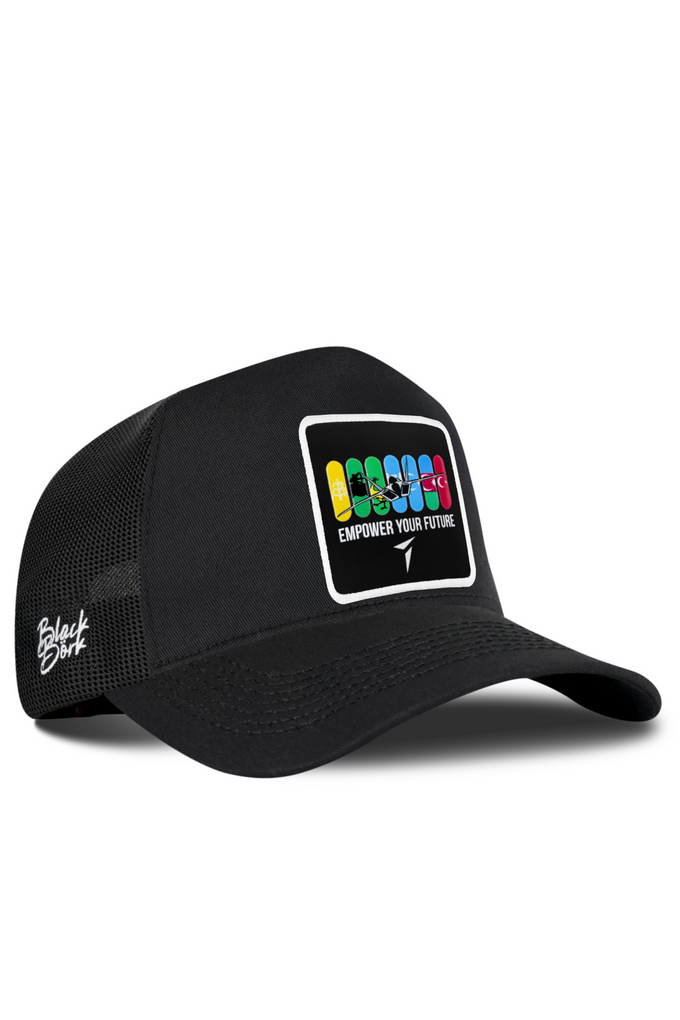 Kaan Licensed Black Trucker Cap