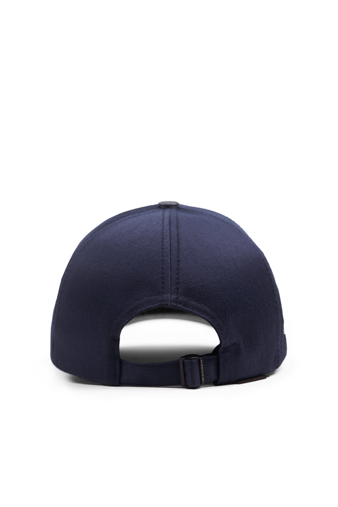 Navy Cordura Baseball Cap with Tiger Logo