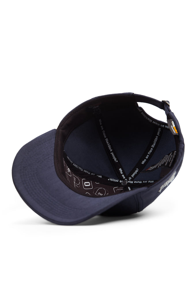 Navy Cordura Baseball Cap with Tiger Logo