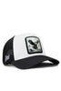 Kartal Logolu Siyah-Beyaz Trucker Şapka