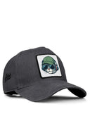 Cat Logo Anthracite Baseball Cap