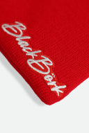 Kedi Logolu Kırmızı Çocuk Bere