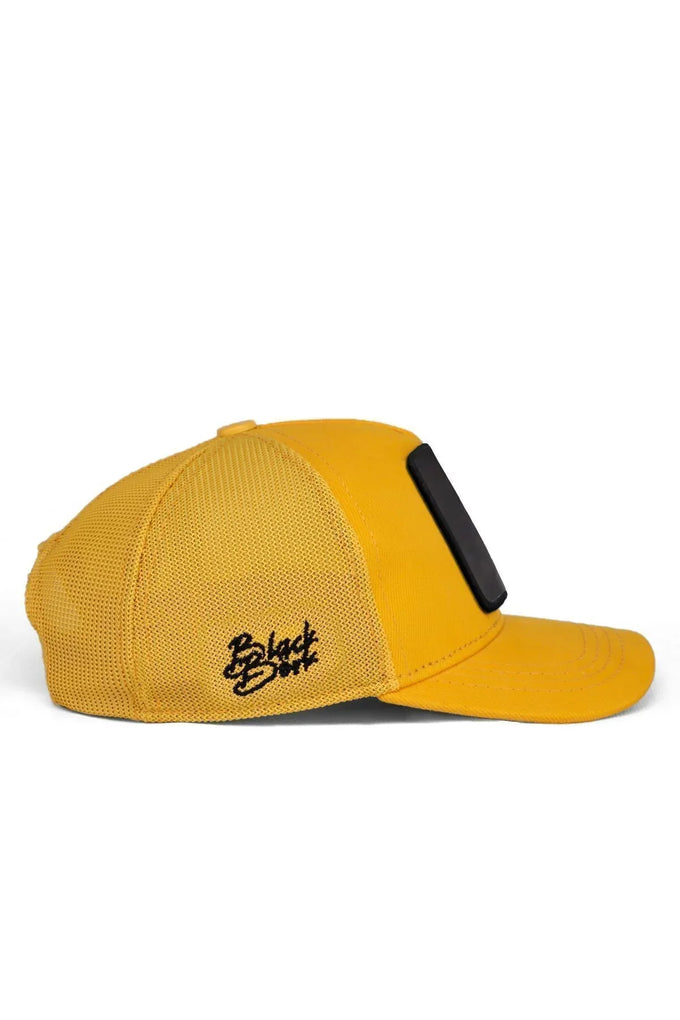 kids-aslan-logolu-sari-cocuk-trucker-sapka-2133 - BlackBörk TR
