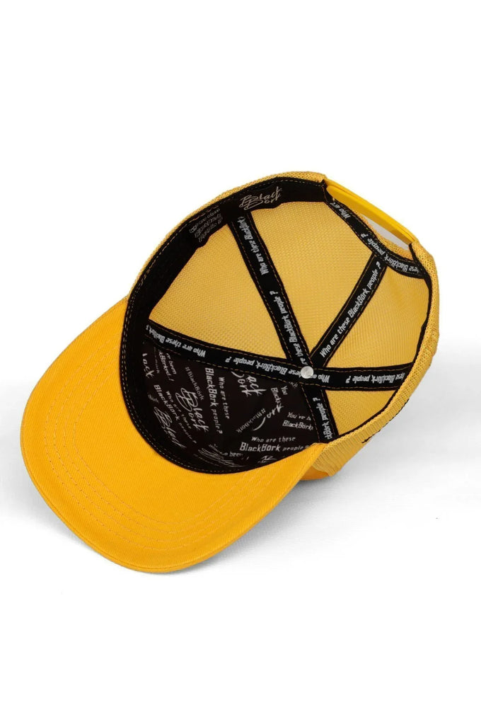 kids-aslan-logolu-sari-cocuk-trucker-sapka-2134 - BlackBörk TR