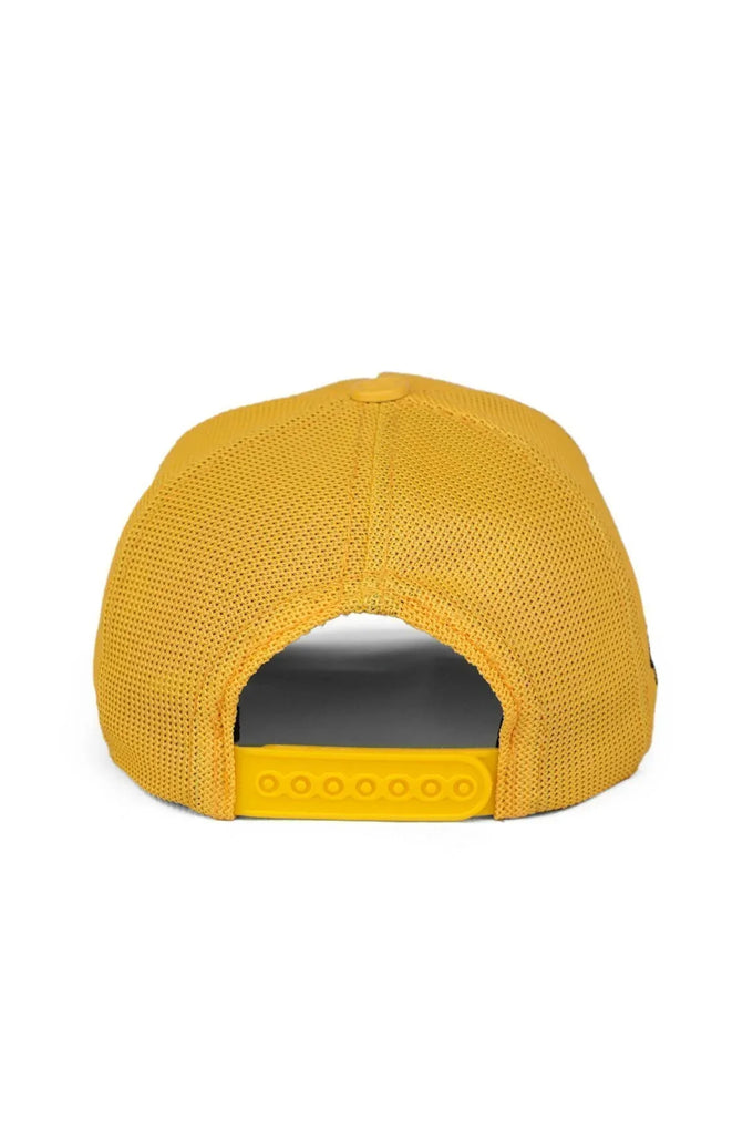 kids-aslan-logolu-sari-cocuk-trucker-sapka-2136 - BlackBörk TR