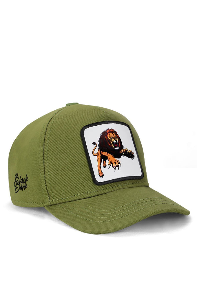 kids-aslan-logolu-yesil-cocuk-beyzbol-sapka-627 - BlackBörk TR