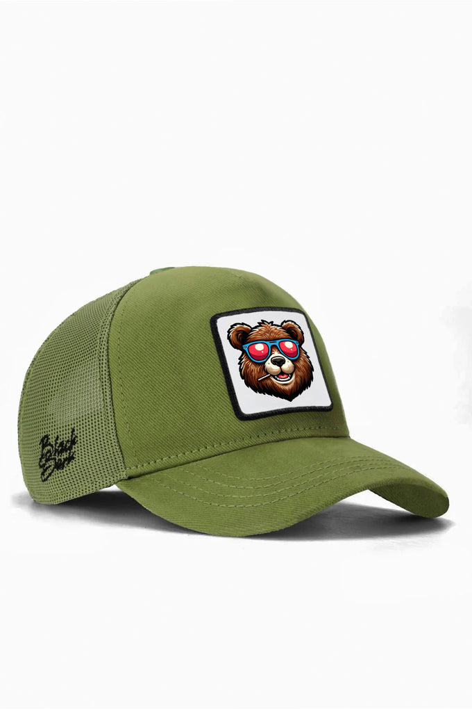 kids-ayi-logolu-yesil-cocuk-trucker-sapka-2147 - BlackBörk TR