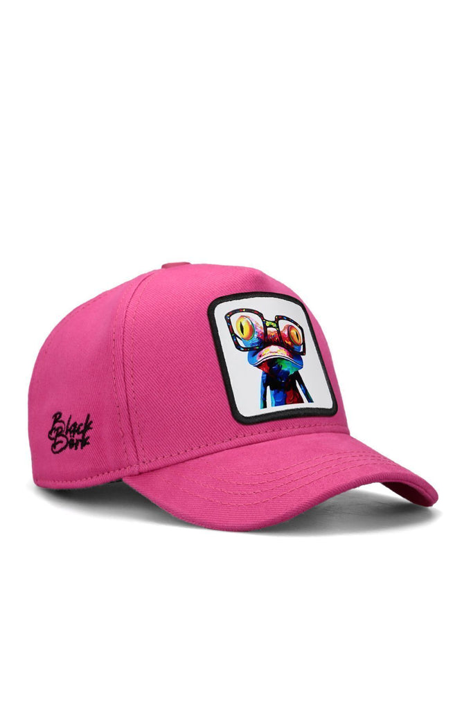 kids-bukalemun-logolu-pembe-cocuk-beyzbol-sapka-1566 - BlackBörk TR
