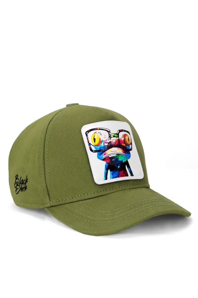 kids-bukalemun-logolu-yesil-cocuk-beyzbol-sapka-637 - BlackBörk TR
