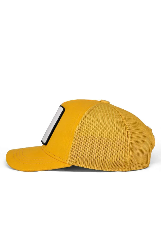 kids-gergedan-logolu-sari-cocuk-trucker-sapka-2125 - BlackBörk TR