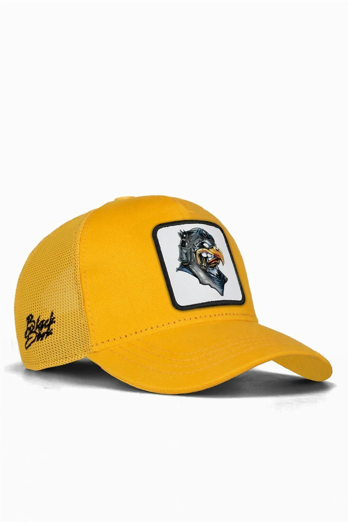 kids-kartal-logolu-sari-cocuk-trucker-sapka-2127 - BlackBörk TR