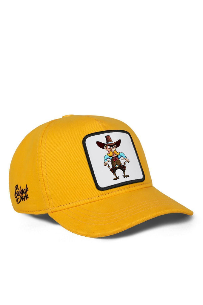 kids-kovboy-logolu-sari-cocuk-beyzbol-sapka-6297 - BlackBörk TR