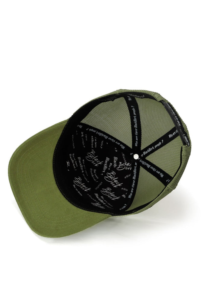 kids-magara-adami-logolu-yesil-cocuk-trucker-sapka-2144 - BlackBörk TR