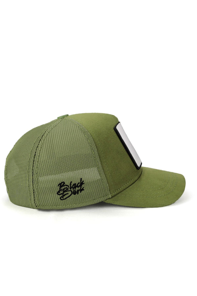 kids-panda-logolu-yesil-cocuk-trucker-sapka-2138 - BlackBörk TR