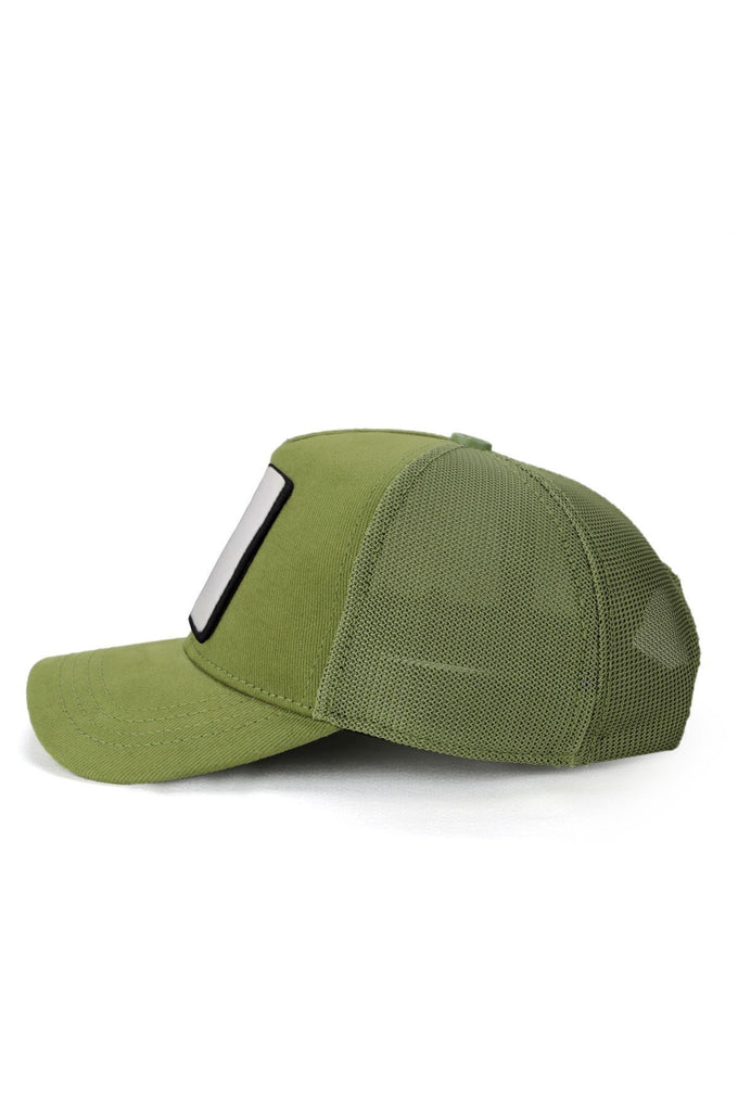 kids-panda-logolu-yesil-cocuk-trucker-sapka-2140 - BlackBörk TR