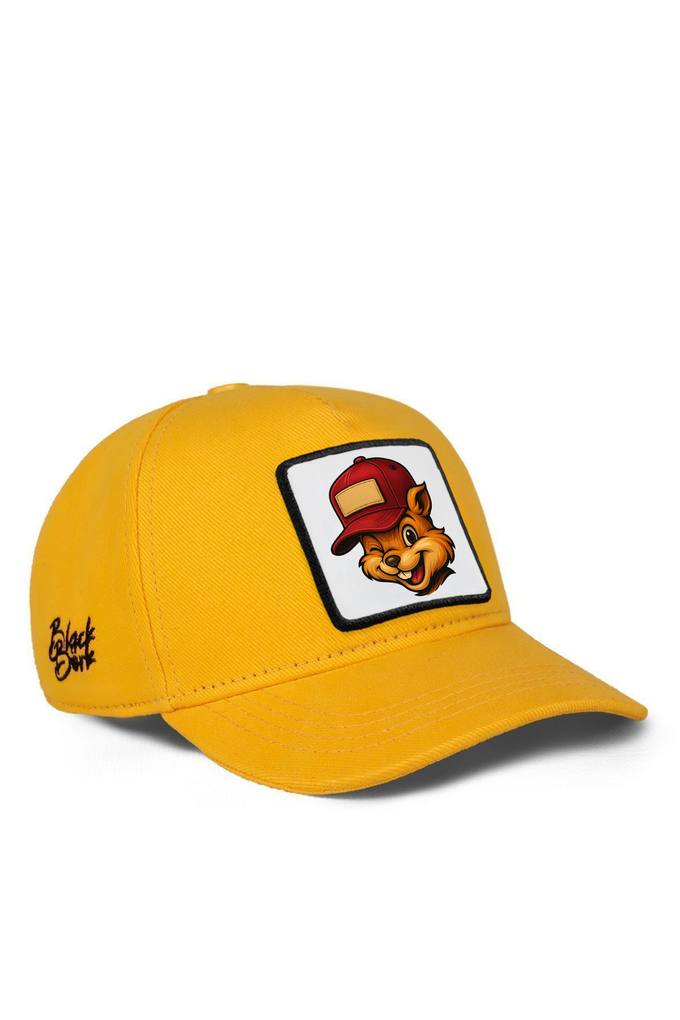 kids-sincap-logolu-sari-cocuk-beyzbol-sapka-6302 - BlackBörk TR