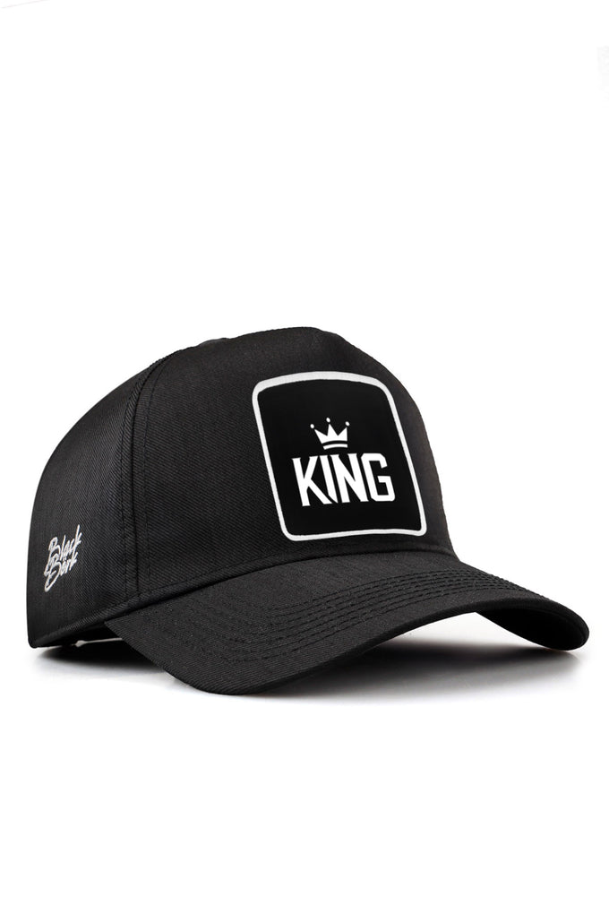 king-logolu-cordura-siyah-beyzbol-sapka-5461 - BlackBörk TR