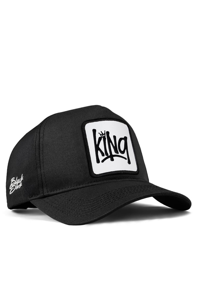 king-logolu-siyah-beyzbol-sapka-1083 - BlackBörk TR