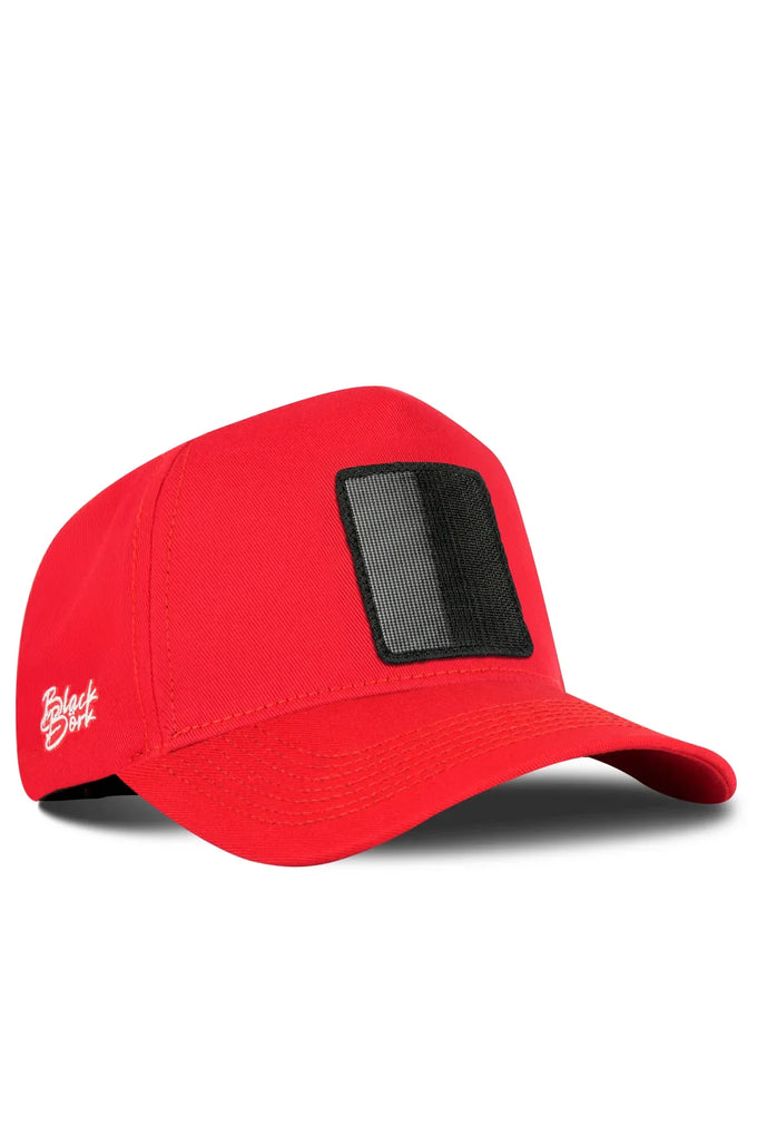 kirmizi-beyzbol-sapka-6329 - BlackBörk TR
