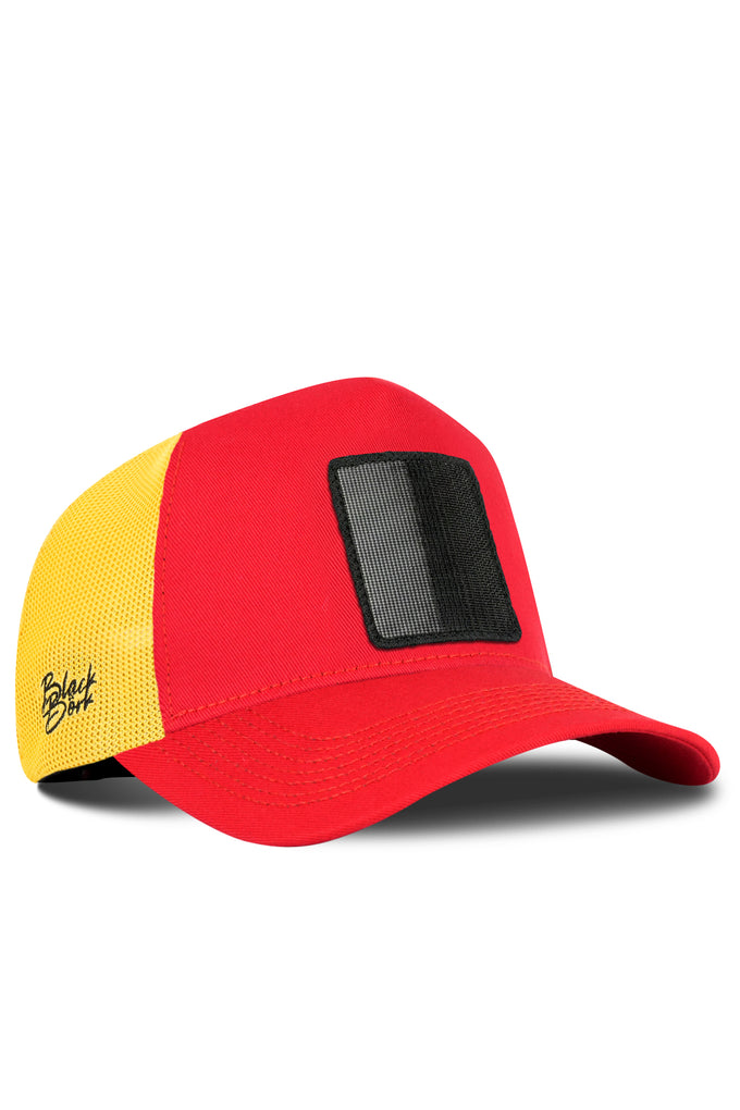 kirmizi-sari-trucker-sapka-5126 - BlackBörk TR