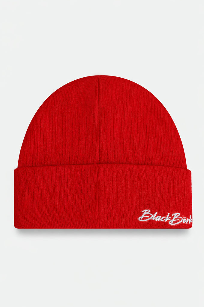 Red Kids' Beanie with Koala Logo
