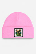 Pink Kids' Beanie with Koala Logo