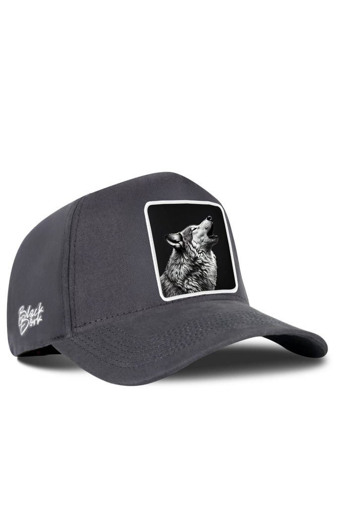 Wolf Logo Anthracite Baseball Cap