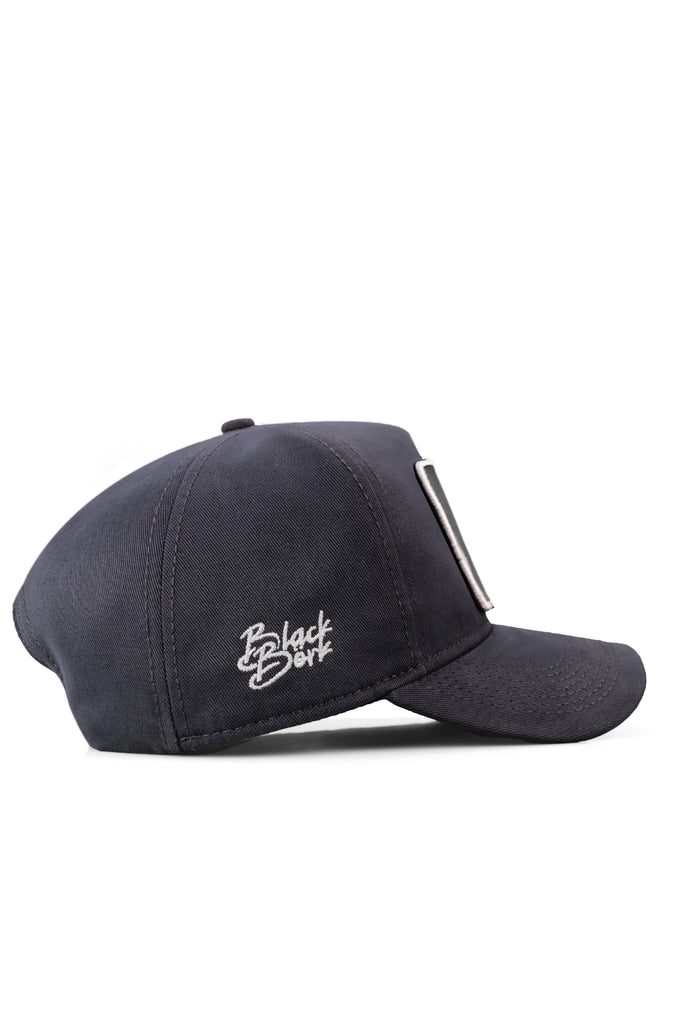 kurt-logolu-antrasit-beyzbol-sapka-3770 - BlackBörk TR