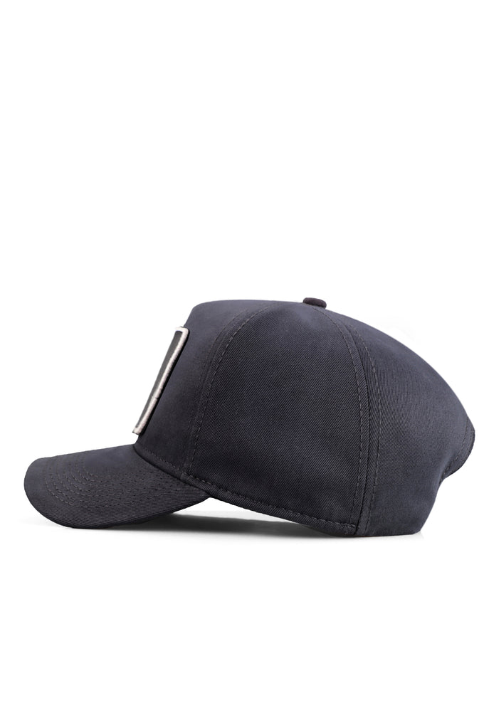 Wolf Logo Anthracite Baseball Cap