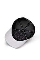 Kurt Logolu Beyaz-Siyah Trucker Şapka