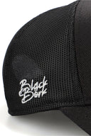 Kurt Logolu Siyah Trucker Şapka