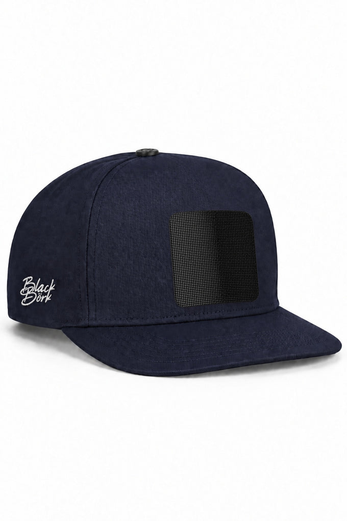 Navy Blue Hip Hop Cap