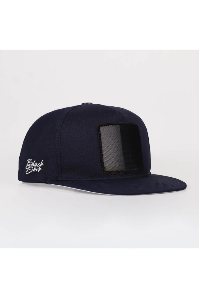 lacivert-hip-hop-sapka-5066 - BlackBörk TR