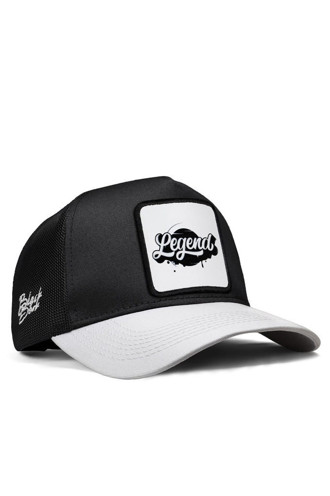 legend-logolu-beyaz-siyah-trucker-sapka-2282 - BlackBörk TR
