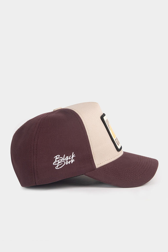 Life Is Good Logo Coffee-Beige Baseball Cap