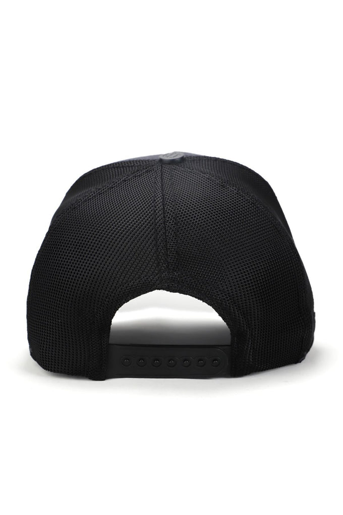 Limited Edition Logolu Antrasit-Siyah Trucker Şapka
