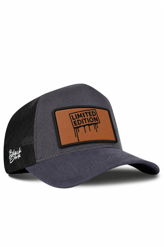 Limited Edition Logo Anthracite-Black Trucker Cap