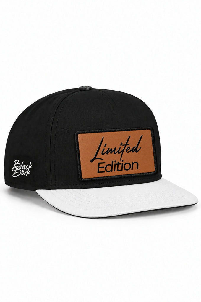 Limited Edition Logolu Beyaz-Siyah Hip Hop Şapka