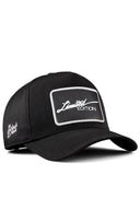 Limited Edition Logolu Cordura Siyah Beyzbol Şapka