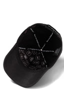 Limited Edition Logolu Cordura Siyah Beyzbol Şapka