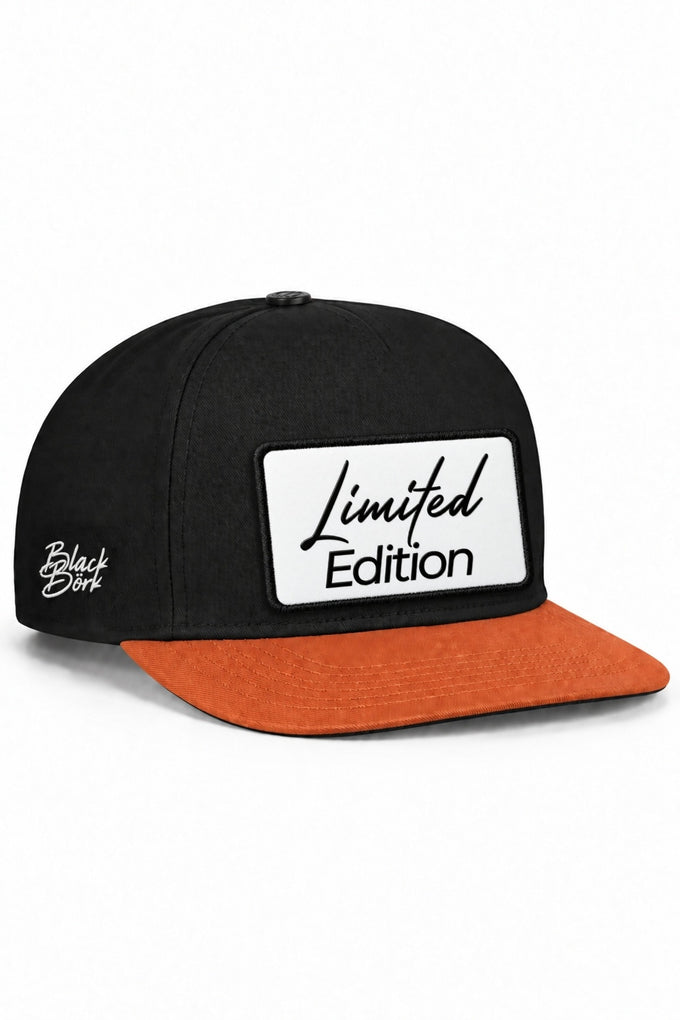 Limited Edition Logolu Kiremit-Siyah Hip Hop Şapka