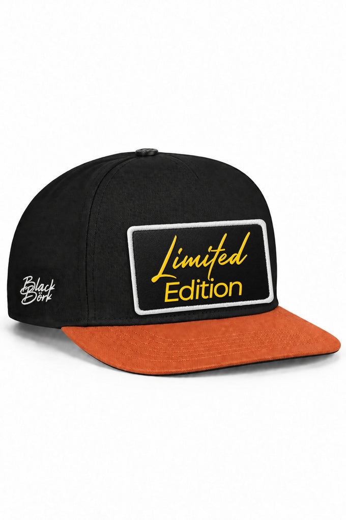 Limited Edition Logolu Kiremit-Siyah Hip Hop Şapka