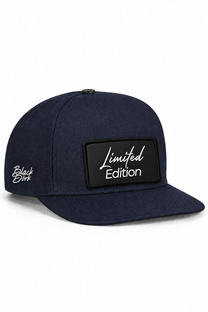 Limited Edition Logolu Lacivert Hip Hop Şapka