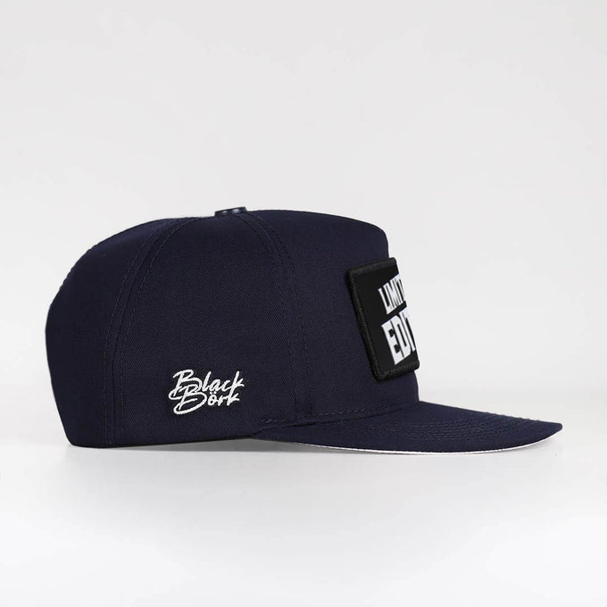 limited-edition-logolu-lacivert-hip-hop-sapka-3569 - BlackBörk TR