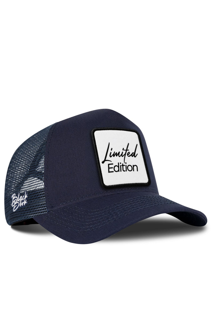 Limited Edition Logolu Lacivert Trucker Şapka