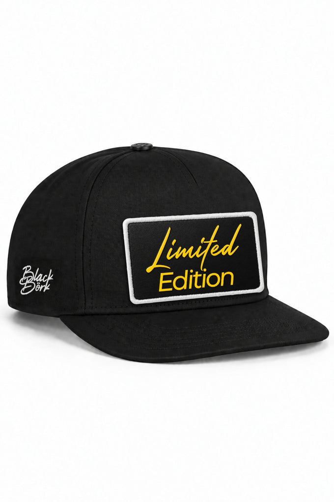 Limited Edition Logolu Siyah Hip Hop Şapka