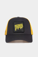 Limited Edition Logolu Siyah-Sarı Trucker Şapka