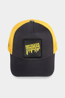 Limited Edition Logolu Siyah-Sarı Trucker Şapka