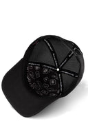 Limited Edition Logolu Siyah Trucker Şapka