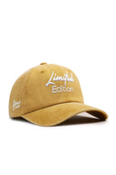 Limited Edition Nakışlı Vintage Beyzbol Sarı Şapka